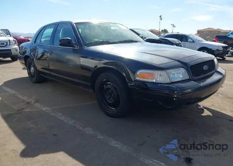 2011 Ford Crown Victoria Police Interceptor from USA, damaged, VIN 2FABP7BV8BX109774
